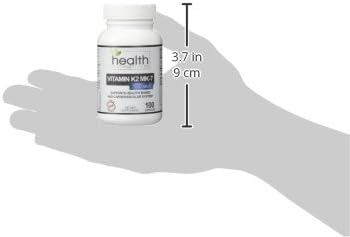 Health As It Ought To Be K2 MK7 MK7 150mcg 150mcg Supplement 100 Capsules