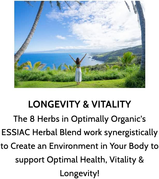 Optimally Organic ESSIAC Tea 8 Herb Powder