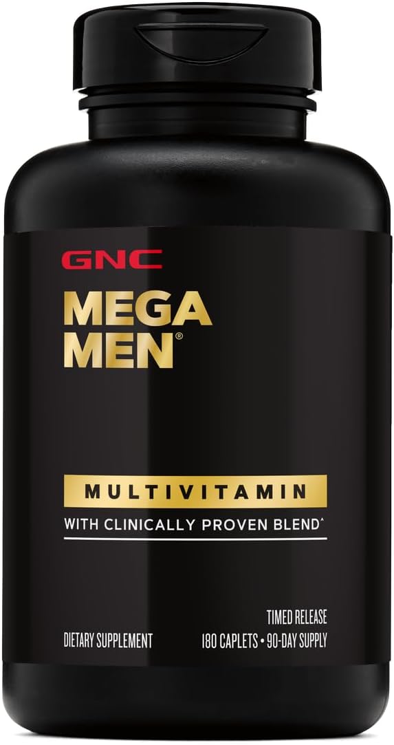 GNC Mega Men Multivitamin 180 Count