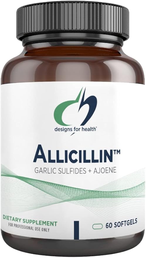 Designs for Health Allicillin 200mg Garlic (60 Softgels)