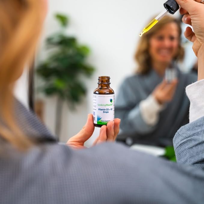 Seeking Health Vitamin D3 + K2 Drops 1 oz