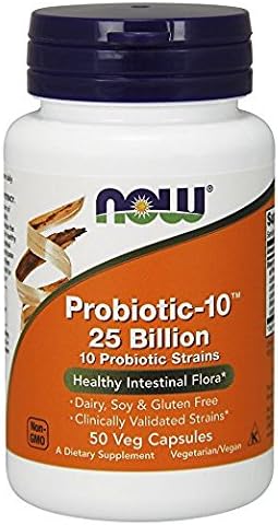 NOW Foods - Probiotic-10 25 Billion (3 X 50 Count)