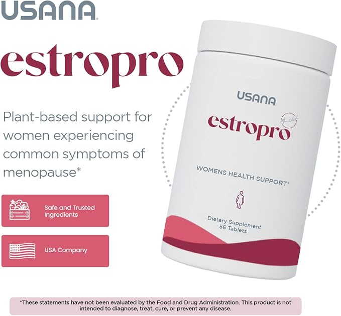 USANA EstroPro with Phytoestrogens for Symptomatic 56 Tablets 28 Day