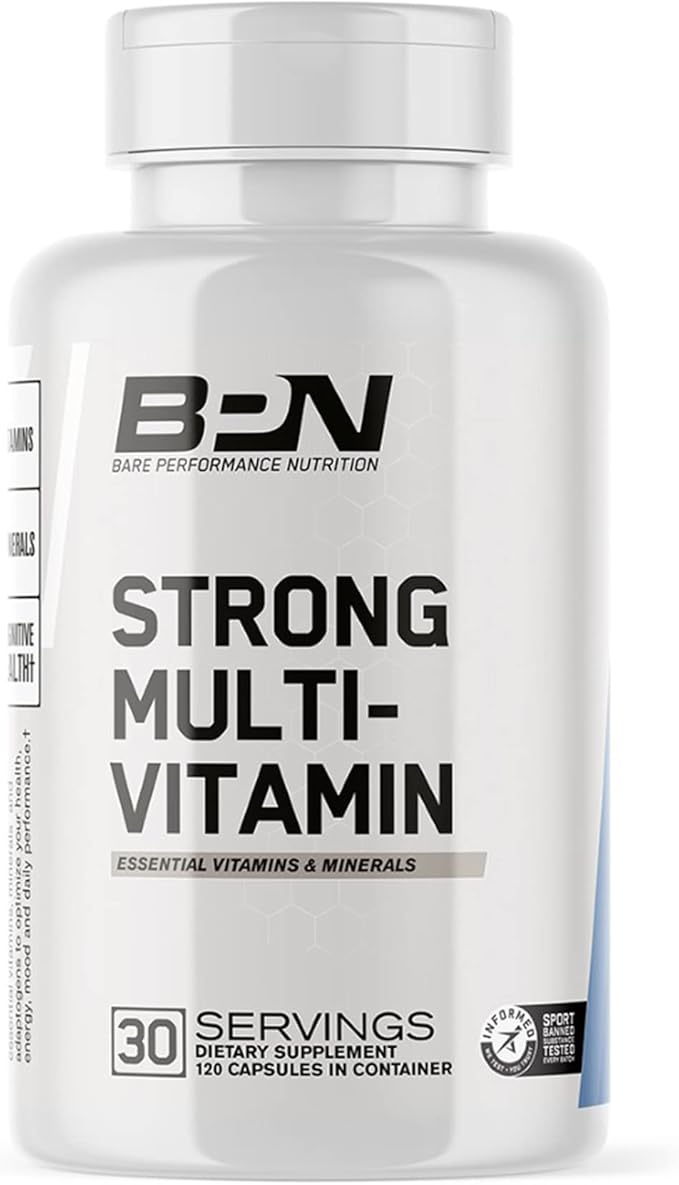 BARE PERFORMANCE NUTRITION, BPN Strong Multi-Vitamin,