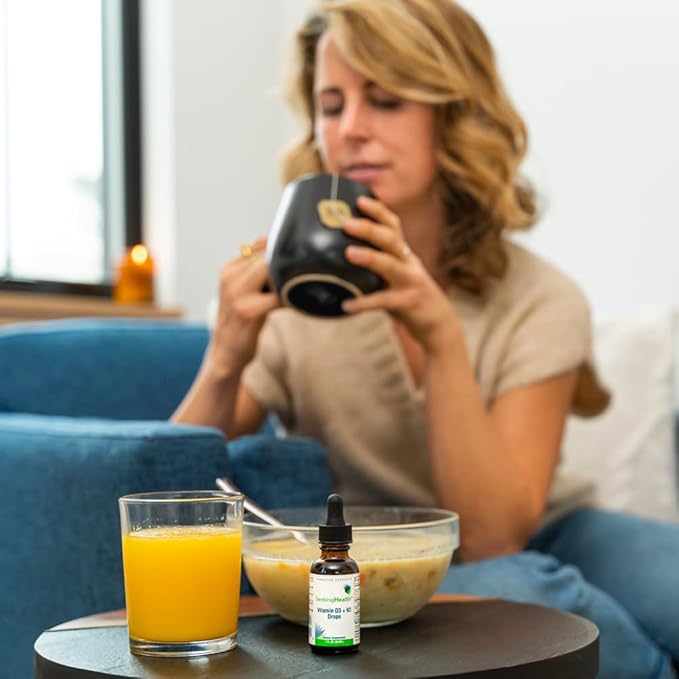 Seeking Health Vitamin D3 + K2 Drops 1 oz