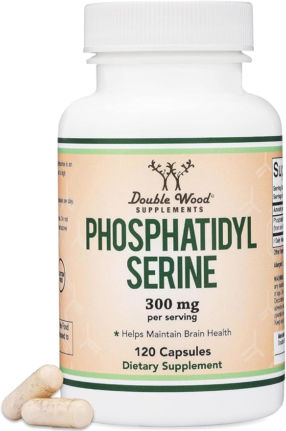 PhosphatidylSerine Supplement 300mg Per Serving, 120