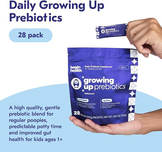 Begin Health Daily Growing Up Prebiotics 28-Pack