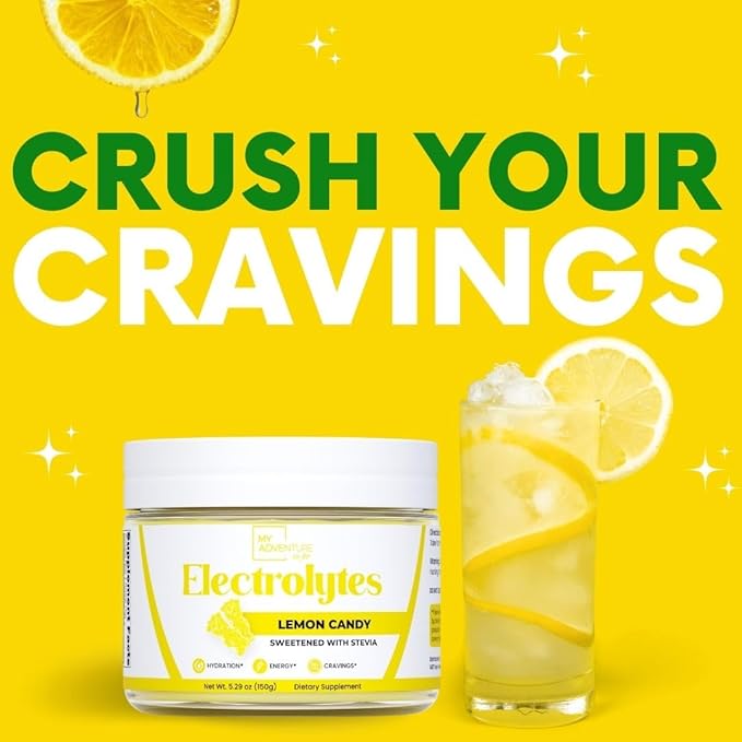 Zero Sugar - Lemon Candy Electrolytes 37 Servings