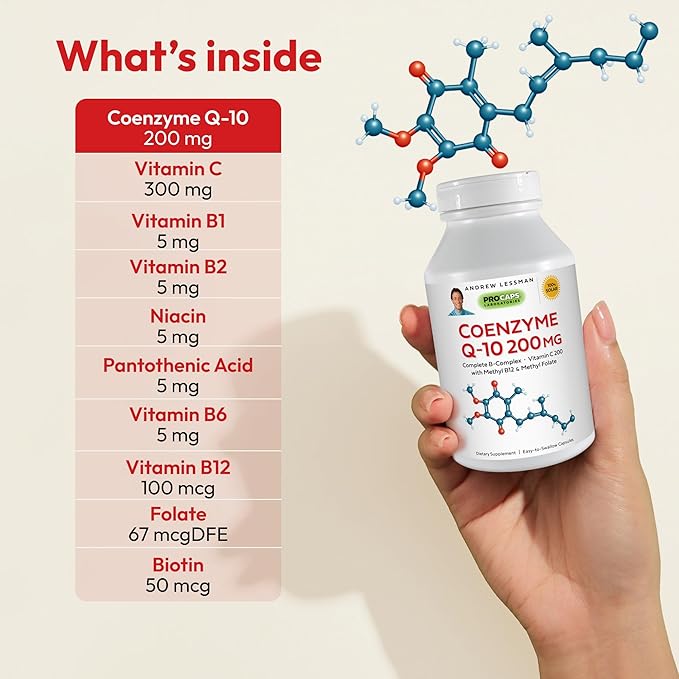ANDREW LESSMAN Coenzyme Q-10 200 mg 360 Capsules