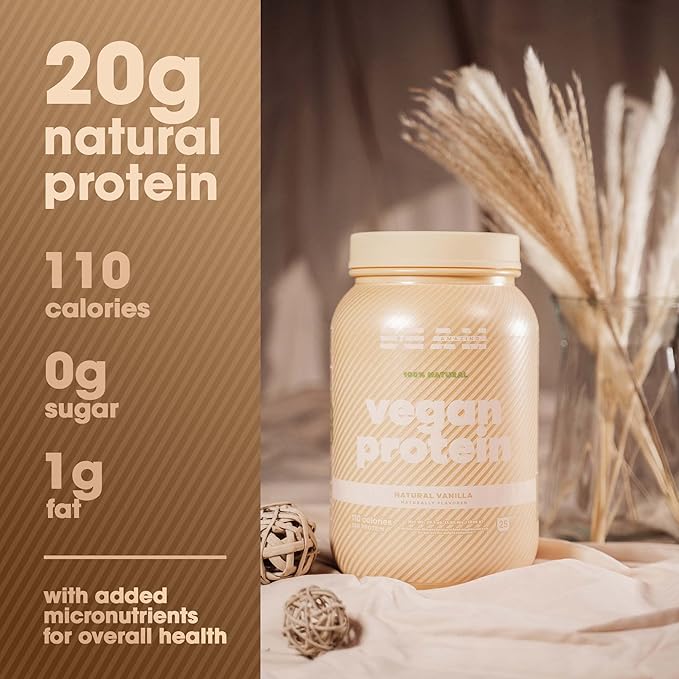 BEAM Be Amazing Vegan Protein Powder 20g Plant-Based 25 Servings