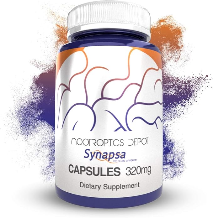 Nootropics Depot Synapsa Bacopa Monnieri Capsules 320mg | 180 Count