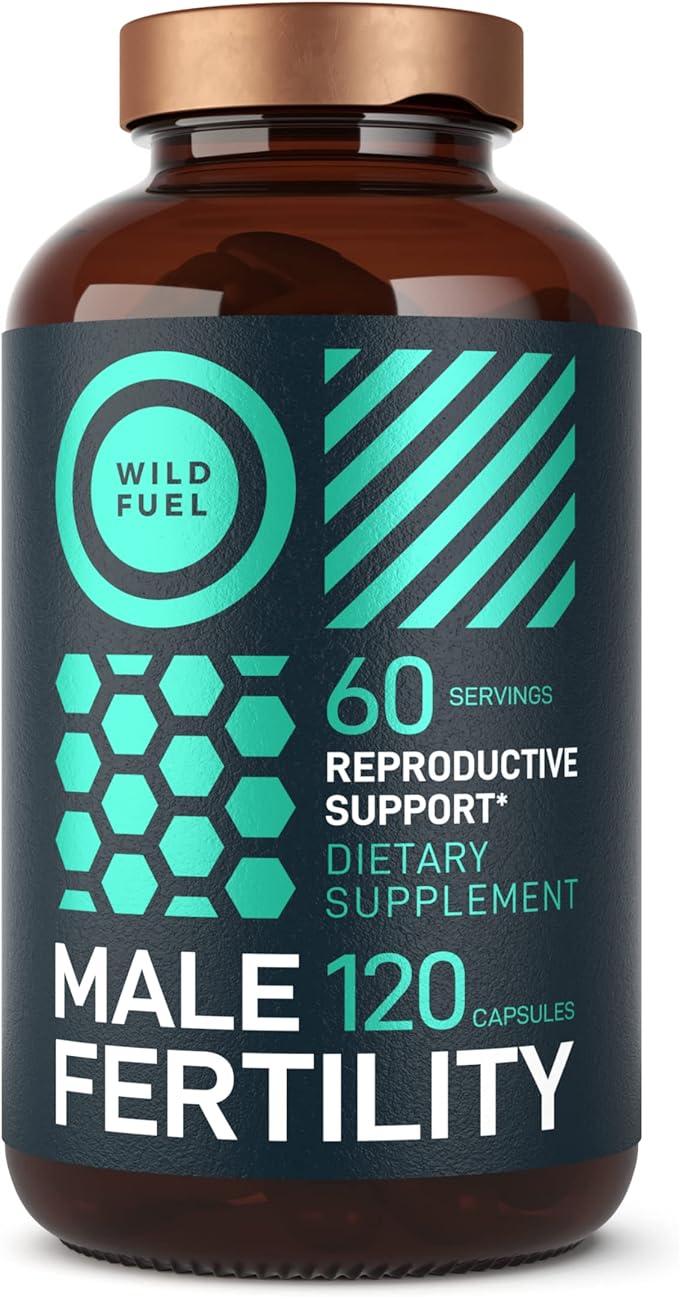 Fertility Supplements For Men Prenatal Vitamin 120Caps for 2 Months