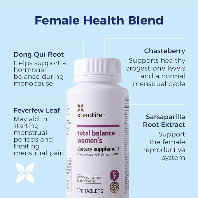 Xtendlife Total Balance Women's Multinutrient Supplement (120 Enteric