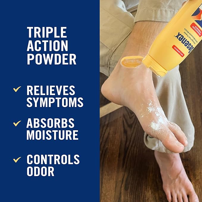 Desenex Anti-Fungal Foot Powder, Cures Most 2% Miconazole 1.5ozBottle