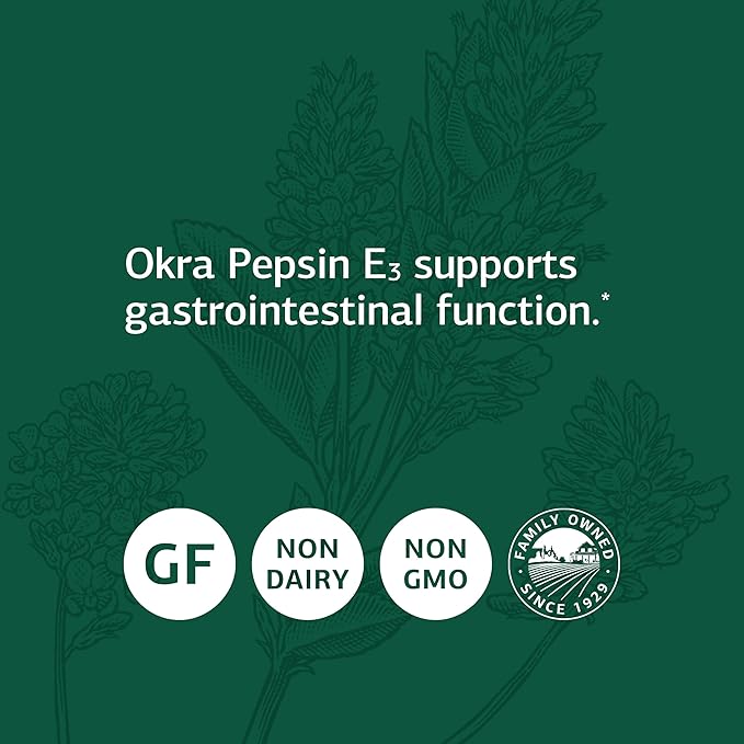 Standard Process Okra Pepsin E3 90 Capsules