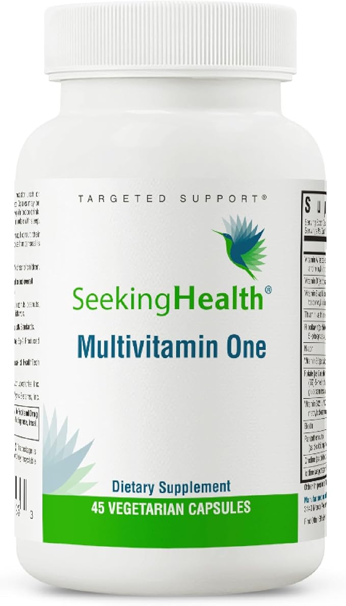 Seeking Health Multivitamin One B12, & 45 Capsules