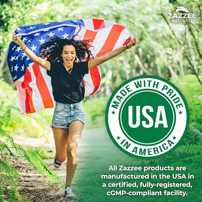Zazzee 100% Pure Organic Himalayan Shilajit 20:1 Extract, 7000 mg Strength per Capsule, 50% Fulvic Acid, 120 Servings per Bottle, 20X Potency, Rich in Trace Minerals, Non-GMO, Vegan, Made in The USA