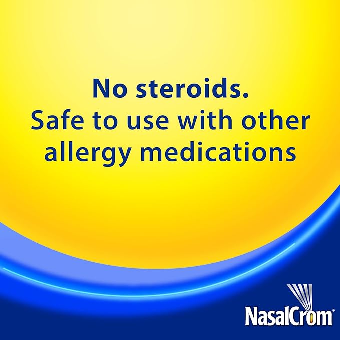 NasalCrom Nasal Spray Allergy Symptom Controller 200 Sprays .88 FL (2 Pack)