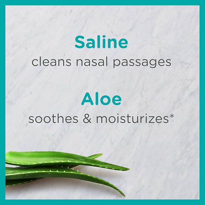 Zarbee's Baby Nasal Saline Spray, Soothing 3Fl Oz