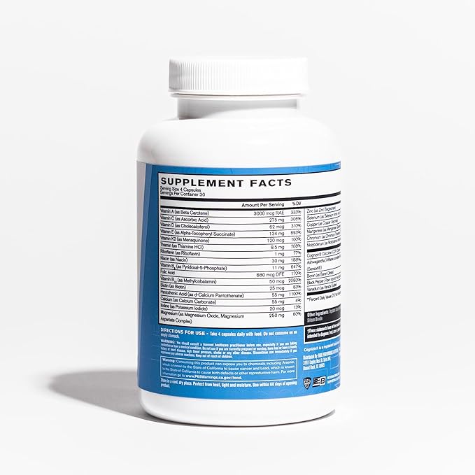 BARE PERFORMANCE NUTRITION, BPN Strong Multi-Vitamin,