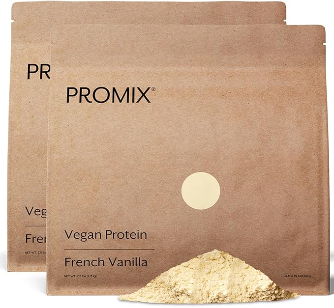 ProMix Nutrition Plant-Based Vegan Protein Powder B-12, BCAAs 5lb Bulk