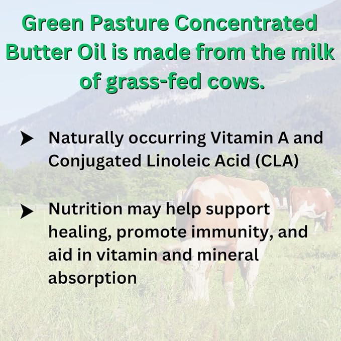 Green Pasture Butter Oil/Fermented Cod Liver 6.4 oz.-