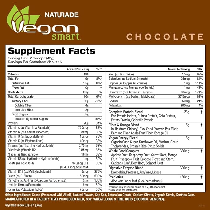 Vegansmart Naturade Plant Based Vegan Protein Powder 6
