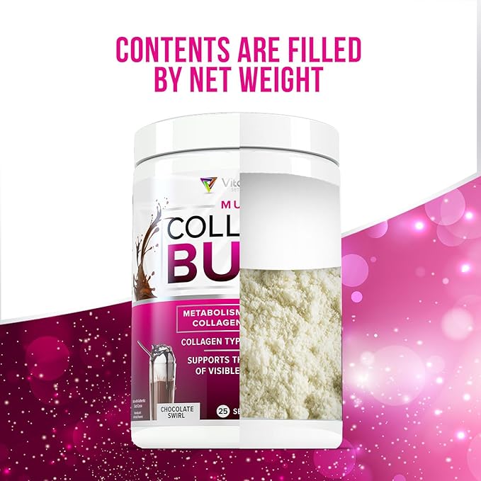 Vitauthority Collagen Peptides Powder Weight Loss 25 Servings