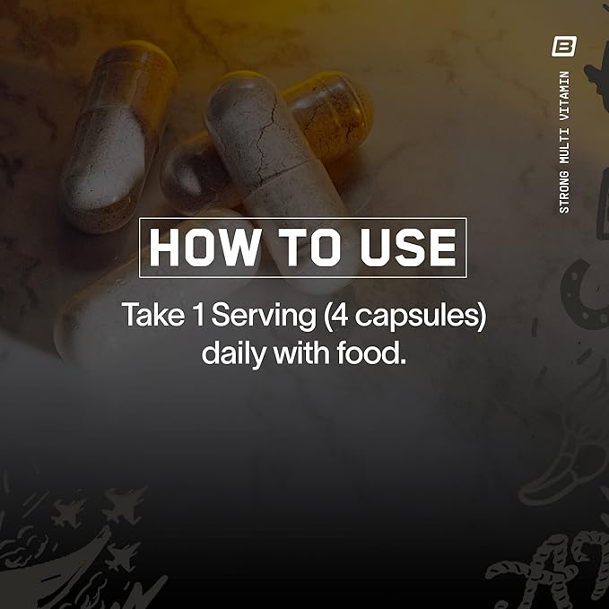 BARE PERFORMANCE NUTRITION, BPN Strong Multi-Vitamin,