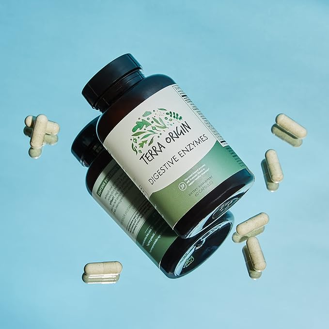 TERRA ORIGIN - Digestive Enzymes 60 Servings