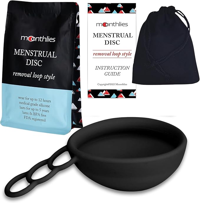 MOONTHLIES Reusable Menstrual Disc (1 Medium,