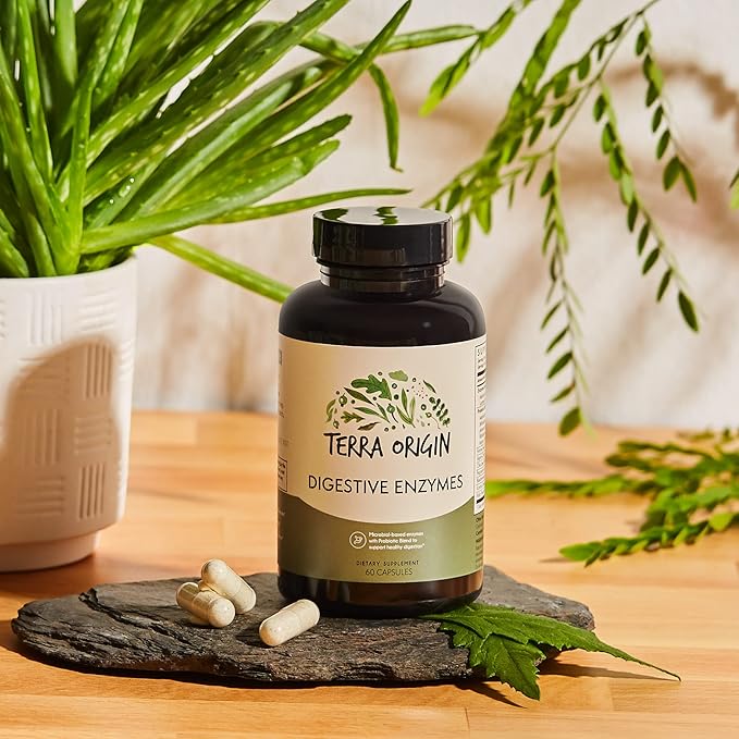 TERRA ORIGIN - Digestive Enzymes 60 Servings