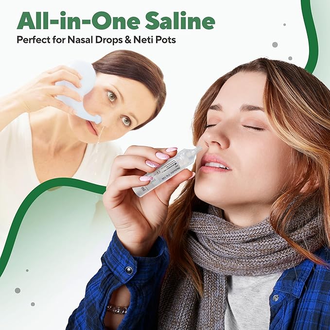 NAVEH PHARMA | Hypertonic Saline Solution 7% + (25 Bullets 5ml)