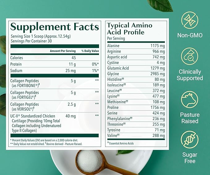 ALGAECAL Hydrolyzed Collagen Complete 30 Servings
