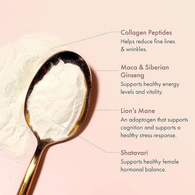 Winged Wellness Glow Up AM Collagen B12 I 21 Servings