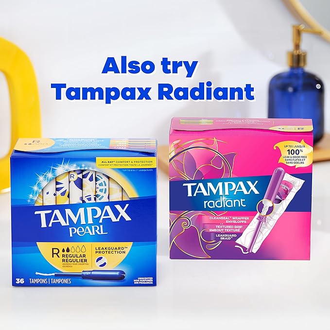 Tampax Pearl Tampons Multi Pack, 47 Count 2)