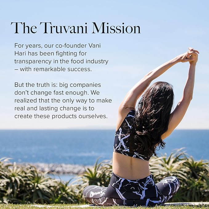 Truvani Plant Based Snack Bars | Chocolate Brownie 12 Pack | 7g Protein | USDA Organic and Vegan | The Only Bar | Dairy, Soy, and Gluten Free | Individually Wrapped
