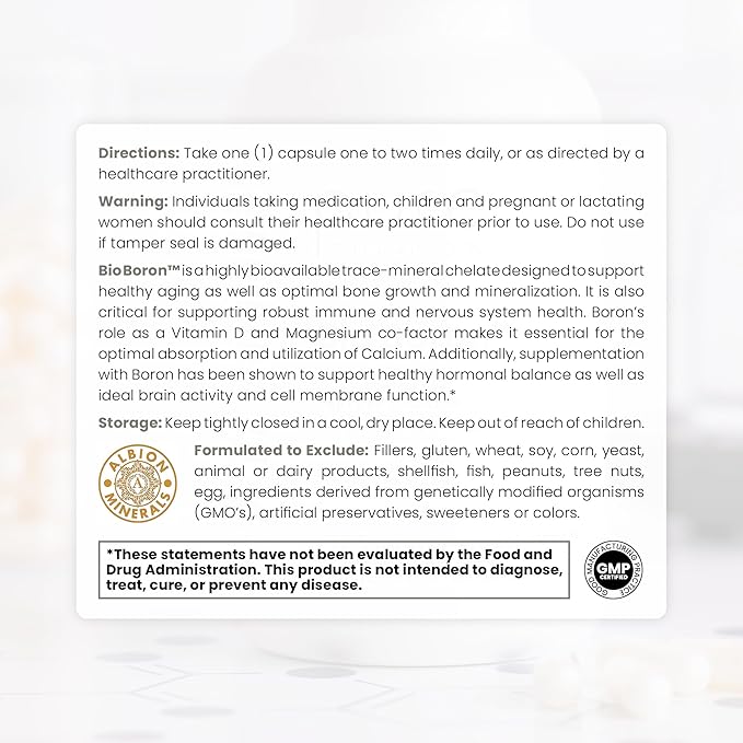 Pure TheraPro Rx Bio Boron, 30mg/Capsule, 90 Capsules,