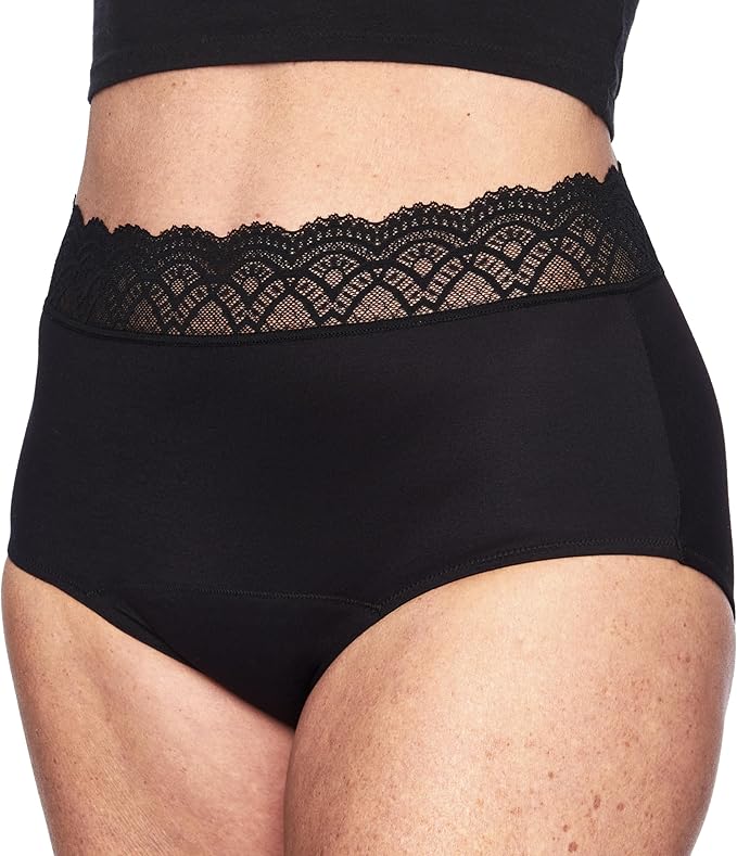 Hi-Waist Underwear, Holds up to 100ml 6tbps or 1/4 Cup