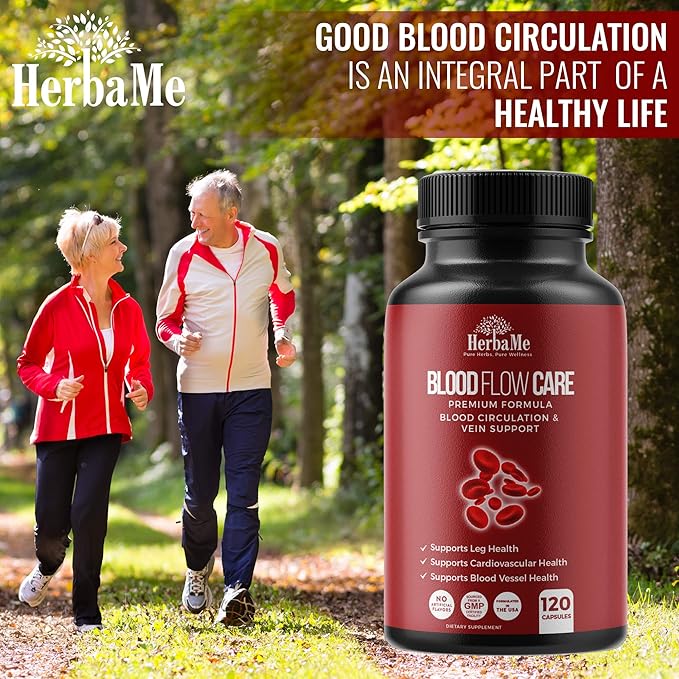 Blood Circulation Supplement, 120 Capsules, Supports