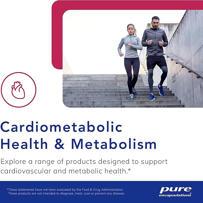 Pure Encapsulations CoQ10 120 mg - Coenzyme Q10 Supplement for Heart Health, Energy, Antioxidants, Brain & Memory Health - Cellular Health, Cognition & Cardiovascular Support* - 120 Capsules