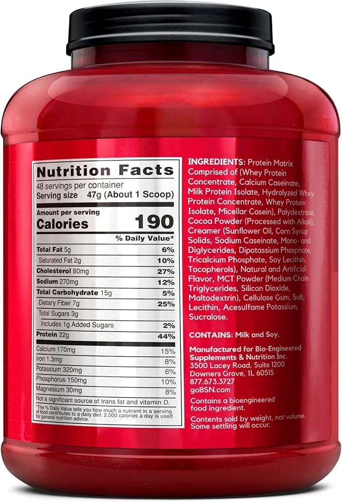 BSN SYNTHA-6 Whey Protein Powder 48 Servings
