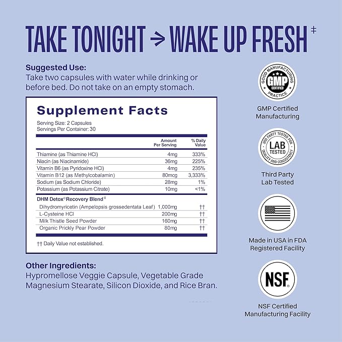 DHM Detox® - No Days Wasted®