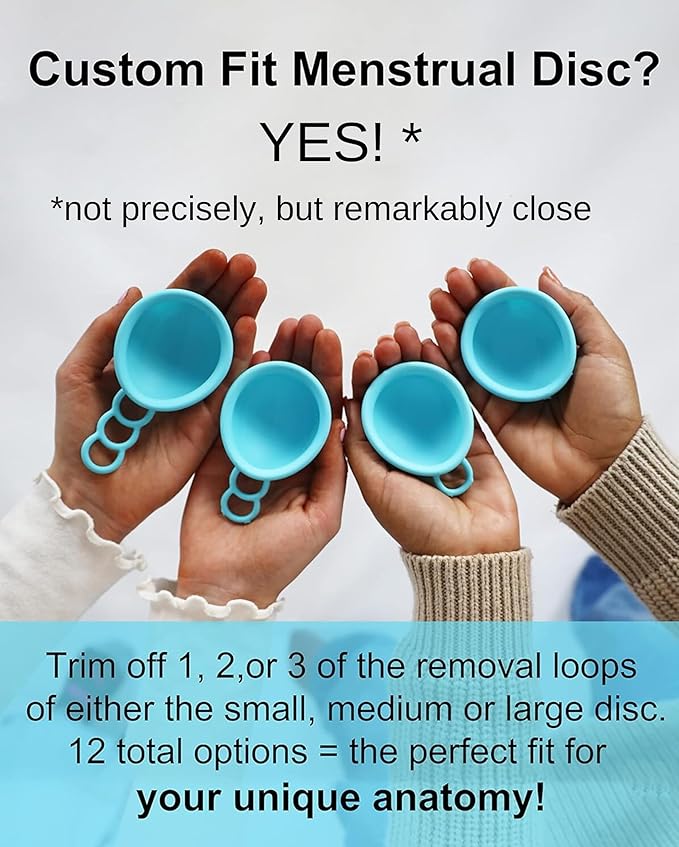 MOONTHLIES Reusable Menstrual Disc (1 Medium,