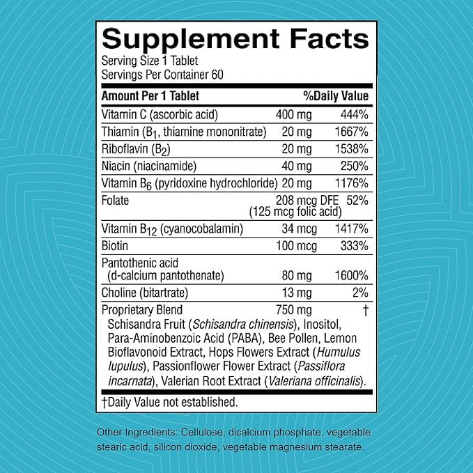 Nature's Sunshine Nutri-Calm, 60 Tablets