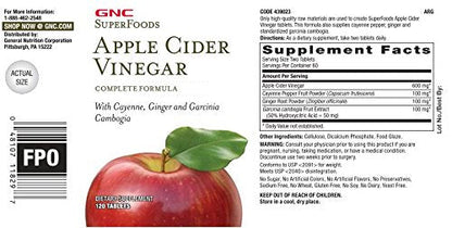 GNC SuperFoods Apple Cider Vinegar