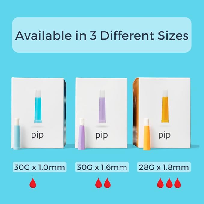 Pip 100 Lancets 30G-1.0mm Diabetes