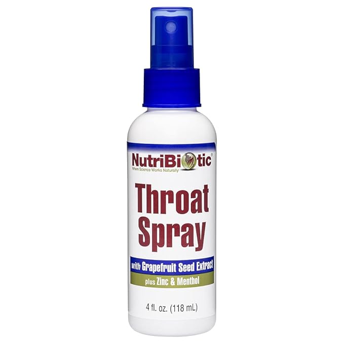 NutriBiotic – Throat Spray with GSE, 4 Fl.