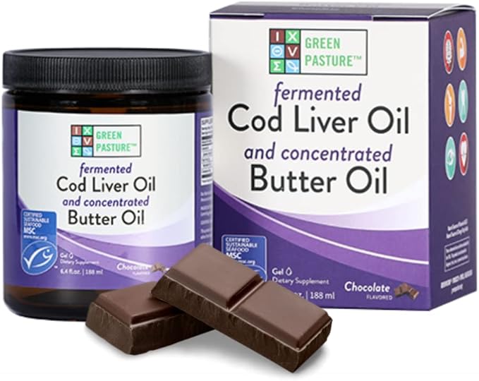 Green Pasture Butter Oil/Fermented Cod Liver 6.4 oz.-