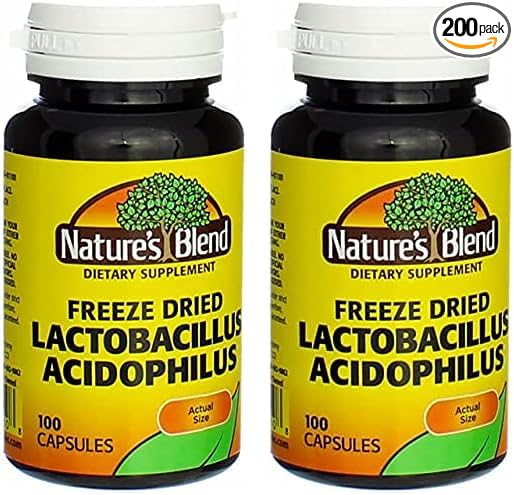 Freeze Dried Lactobacillus Acidophilus 100 Caps 2)